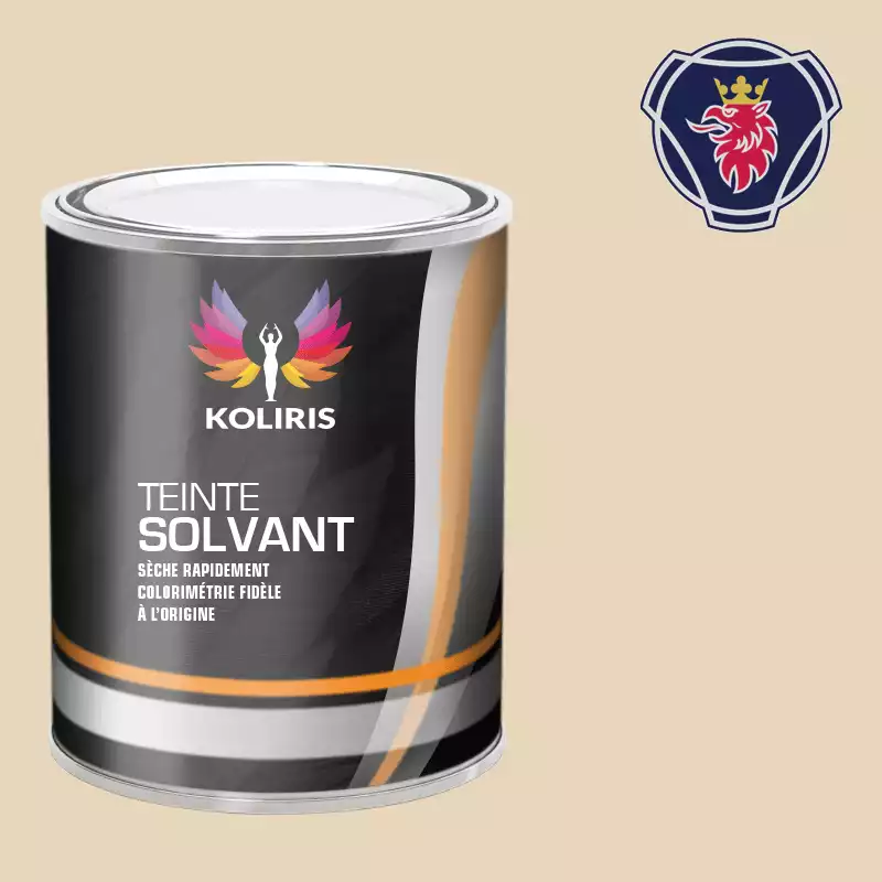 Peinture utilitaire - camion solvant Scania Vabis