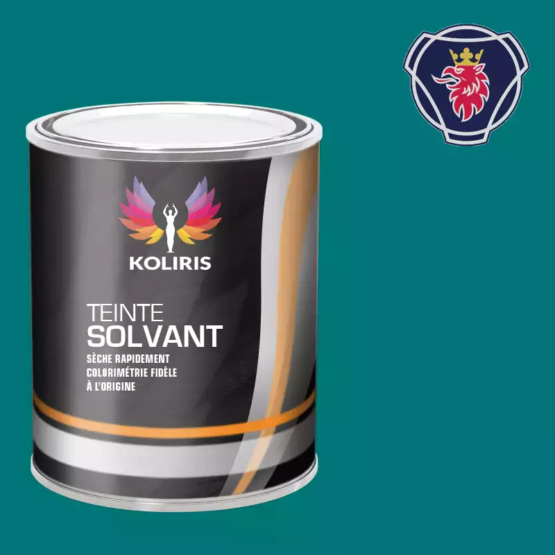 Peinture utilitaire - camion solvant Scania Vabis