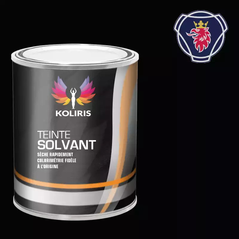 Peinture utilitaire - camion solvant Scania Vabis