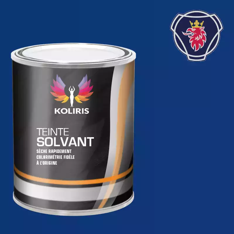 Peinture utilitaire - camion solvant Scania Vabis