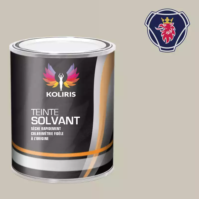 Peinture utilitaire - camion solvant Scania Vabis