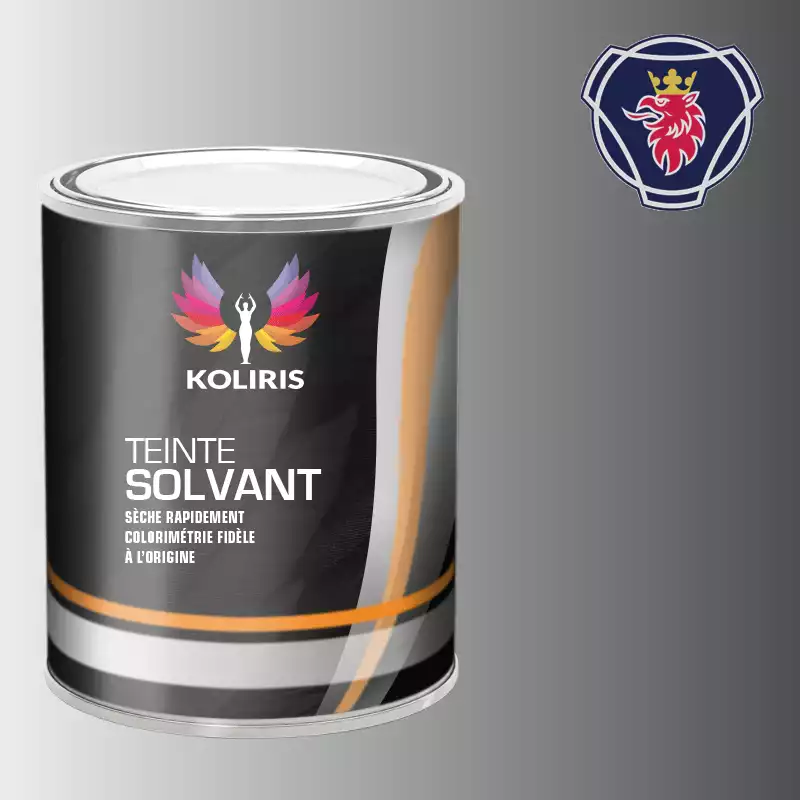 Peinture utilitaire - camion solvant Scania Vabis