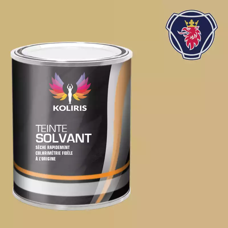 Peinture utilitaire - camion solvant Scania Vabis