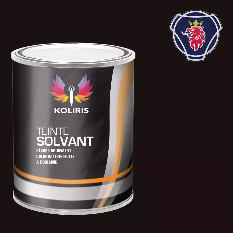 Peinture utilitaire - camion solvant Scania Vabis