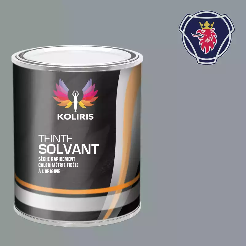 Peinture utilitaire - camion solvant Scania Vabis