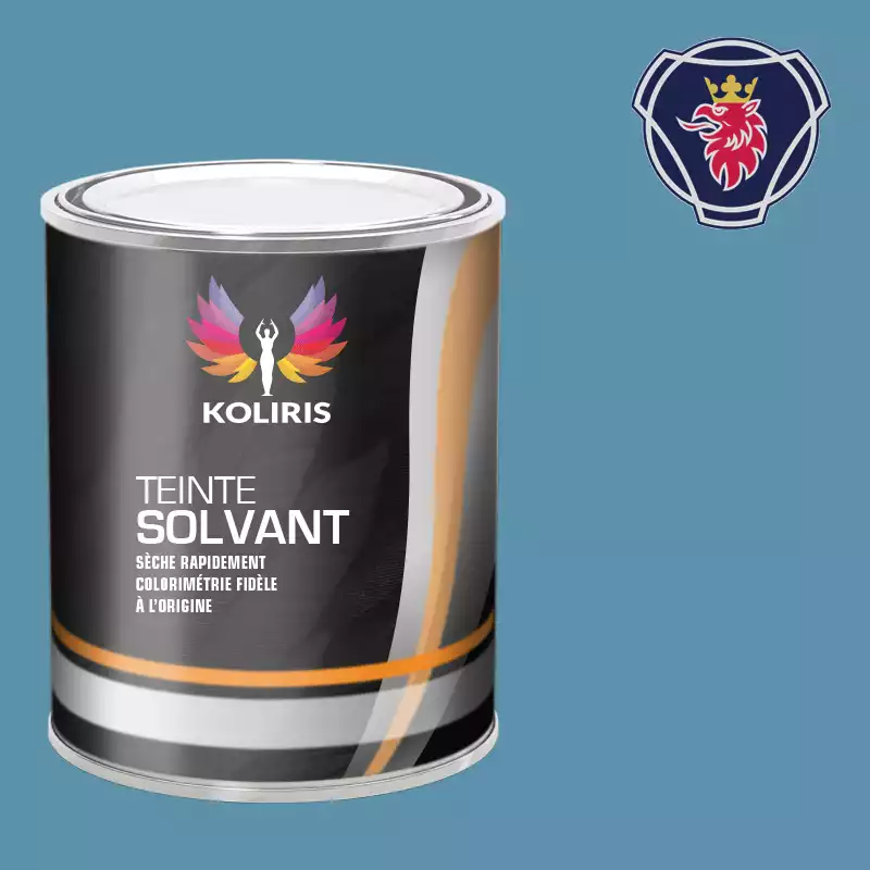 Peinture utilitaire - camion solvant Scania Vabis