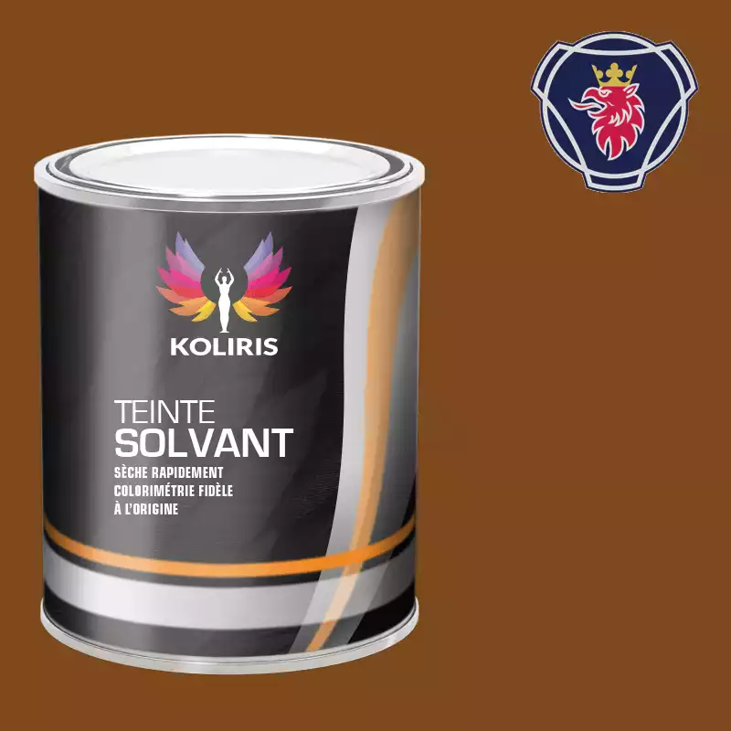 Peinture utilitaire - camion solvant Scania Vabis