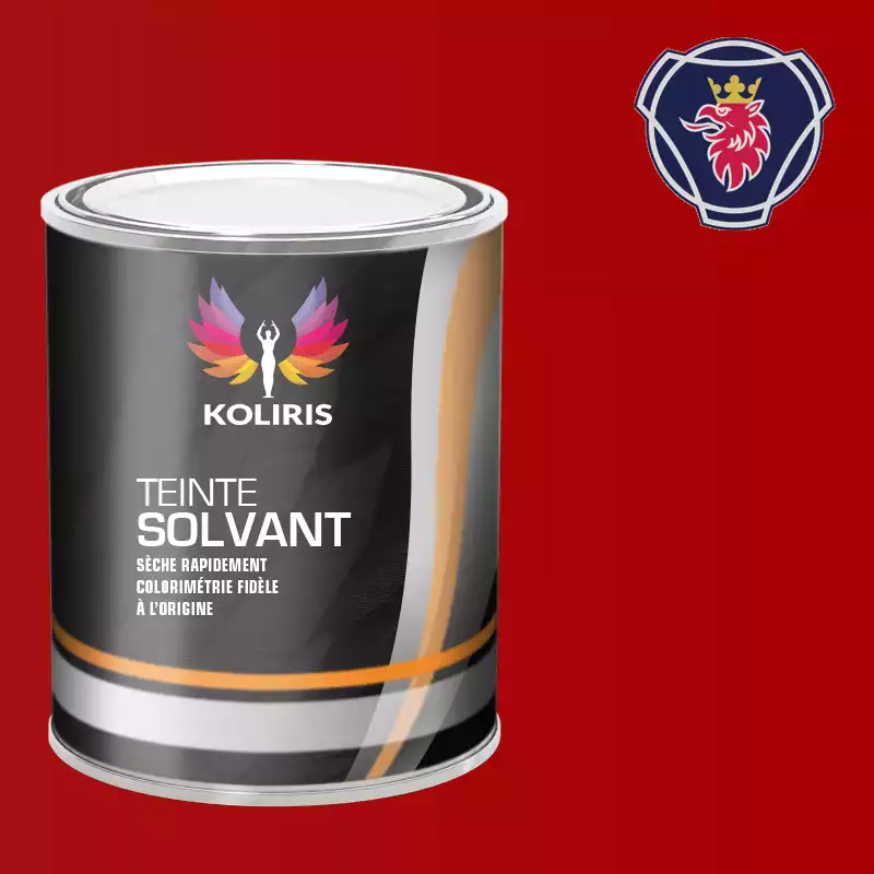 Peinture utilitaire - camion solvant Scania Vabis