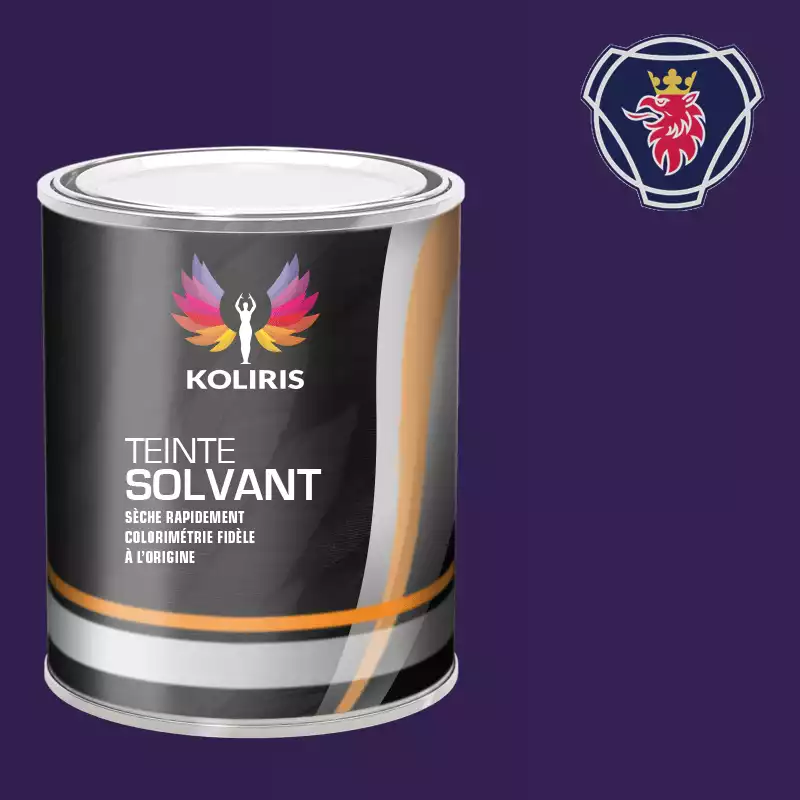 Peinture utilitaire - camion solvant Scania Vabis