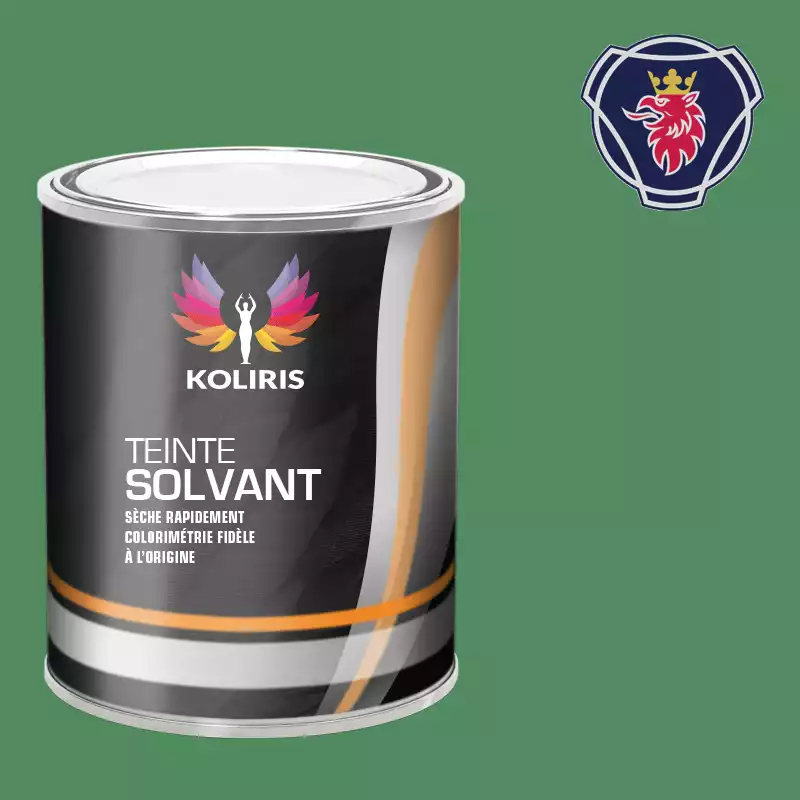 Peinture utilitaire - camion solvant Scania Vabis