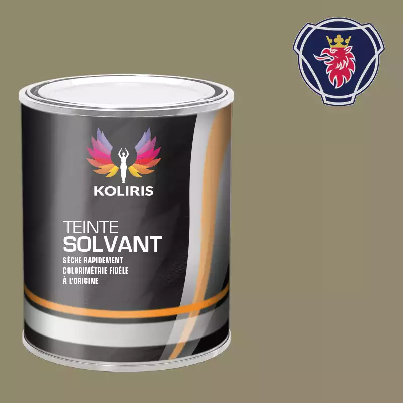 Peinture utilitaire - camion solvant Scania Vabis