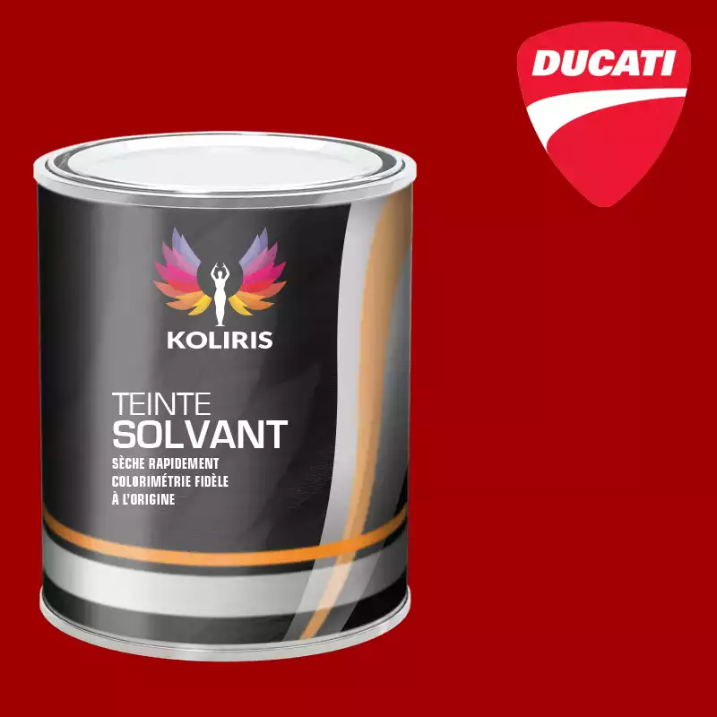 Peinture moto solvant Ducati Moto