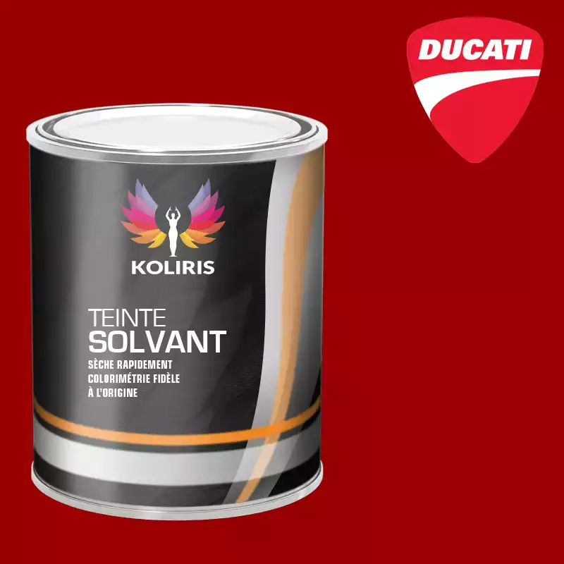 Peinture moto solvant Ducati Moto