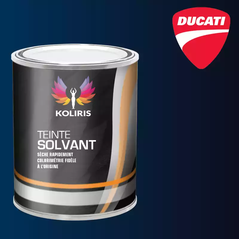 Peinture moto solvant Ducati Moto