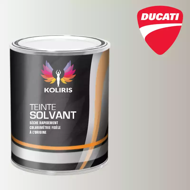 Peinture moto solvant Ducati Moto