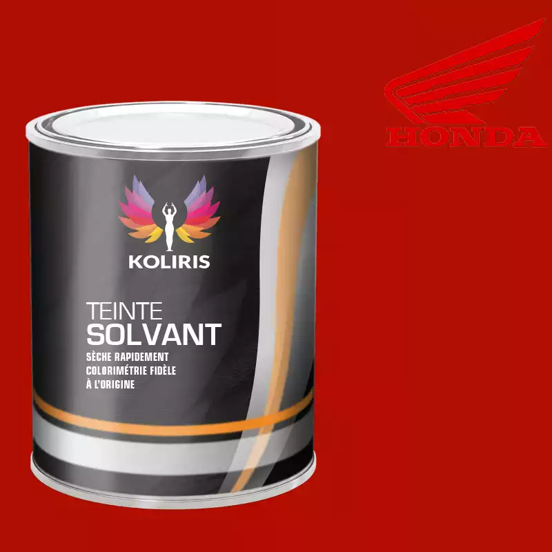 Peinture moto solvant Honda Moto