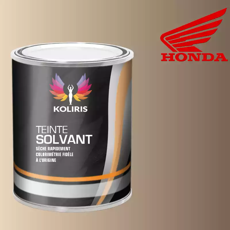 Peinture moto solvant Honda Moto