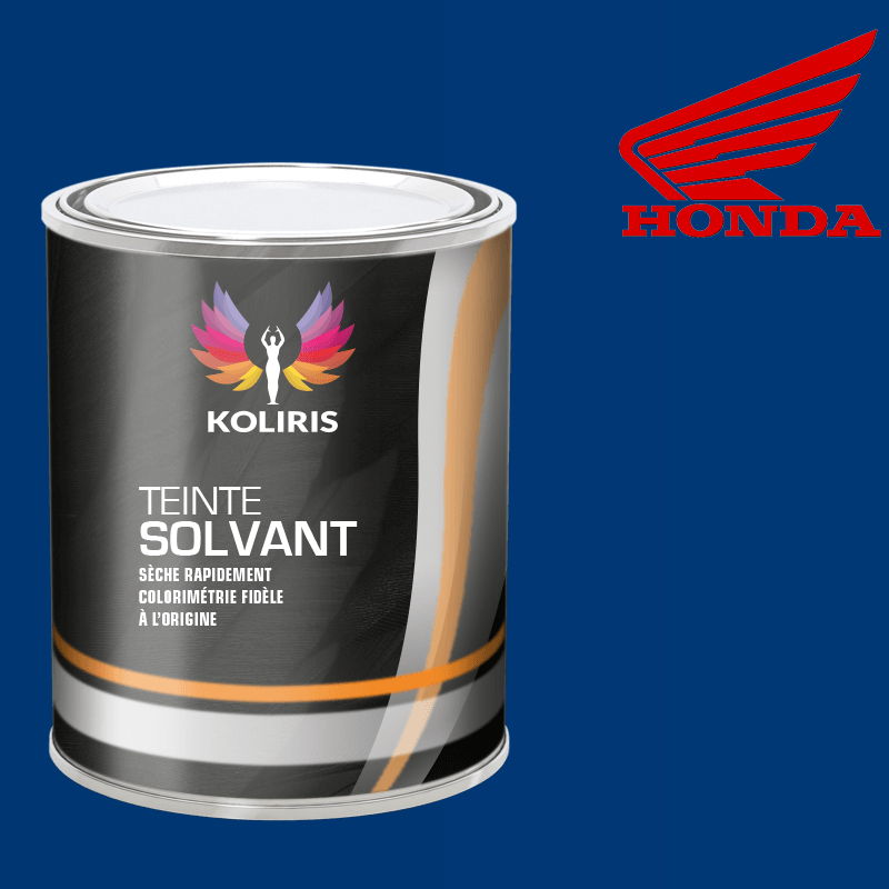 Peinture moto solvant Honda Moto