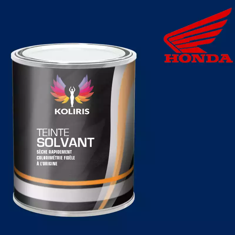 Peinture moto solvant Honda Moto