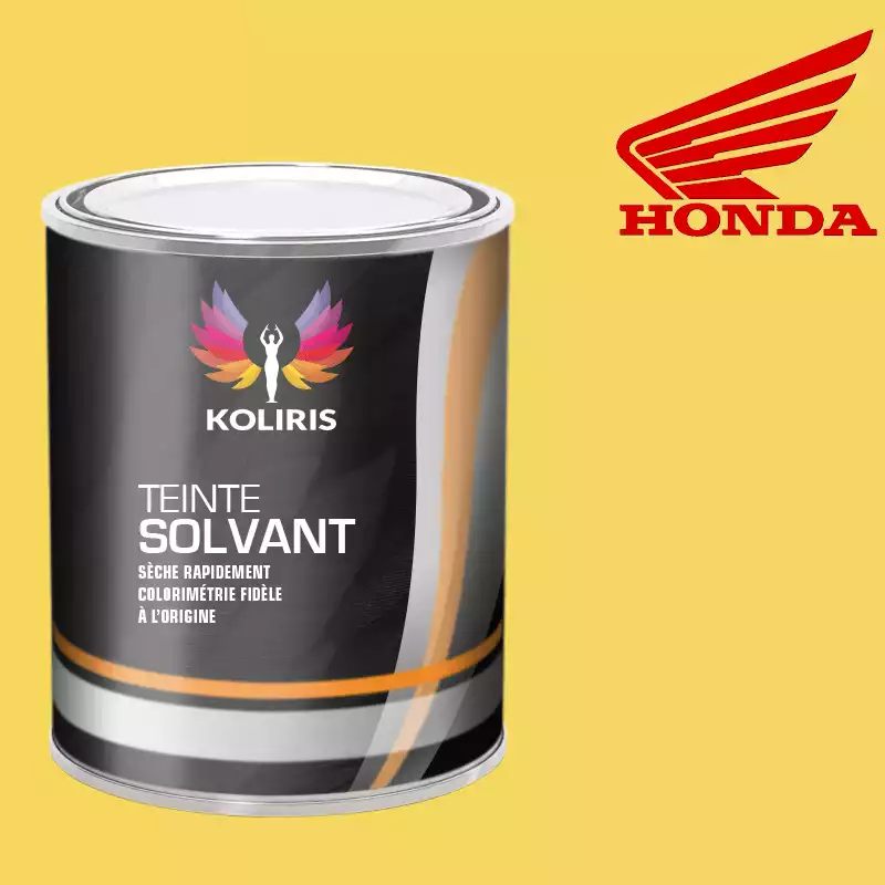 Peinture moto solvant Honda Moto