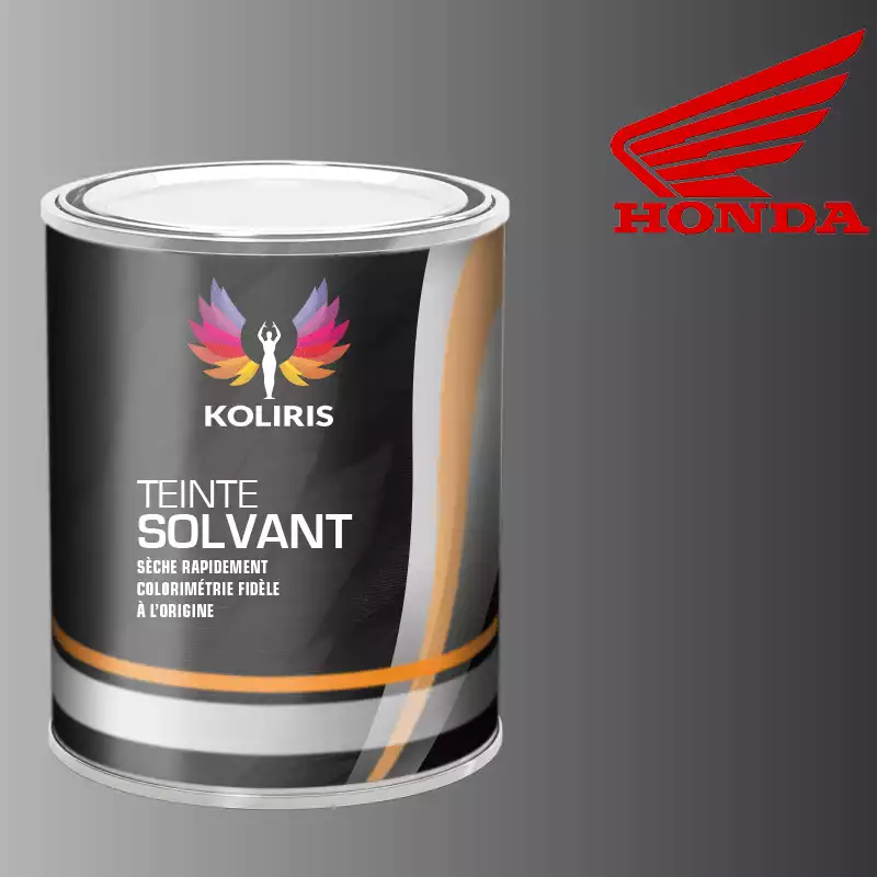 Peinture moto solvant Honda Moto