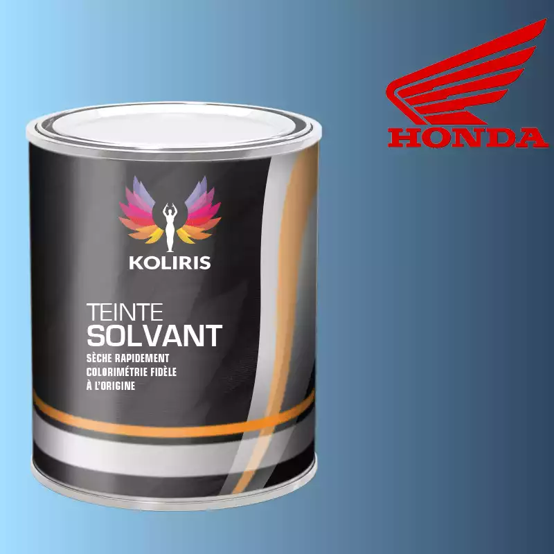 Peinture moto solvant Honda Moto