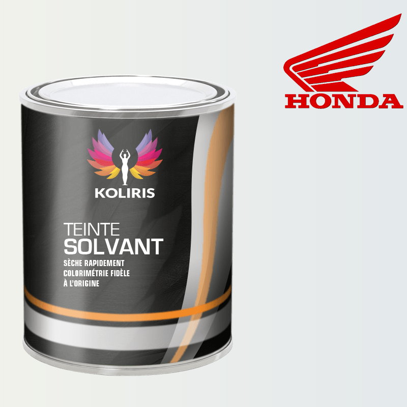 Peinture moto solvant Honda Moto