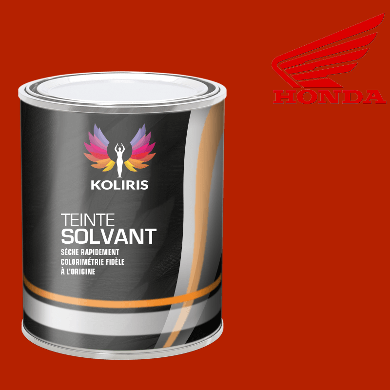 Peinture moto solvant Honda Moto