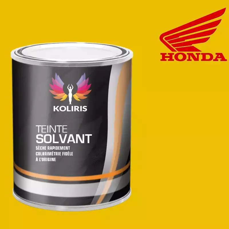 Peinture moto solvant Honda Moto