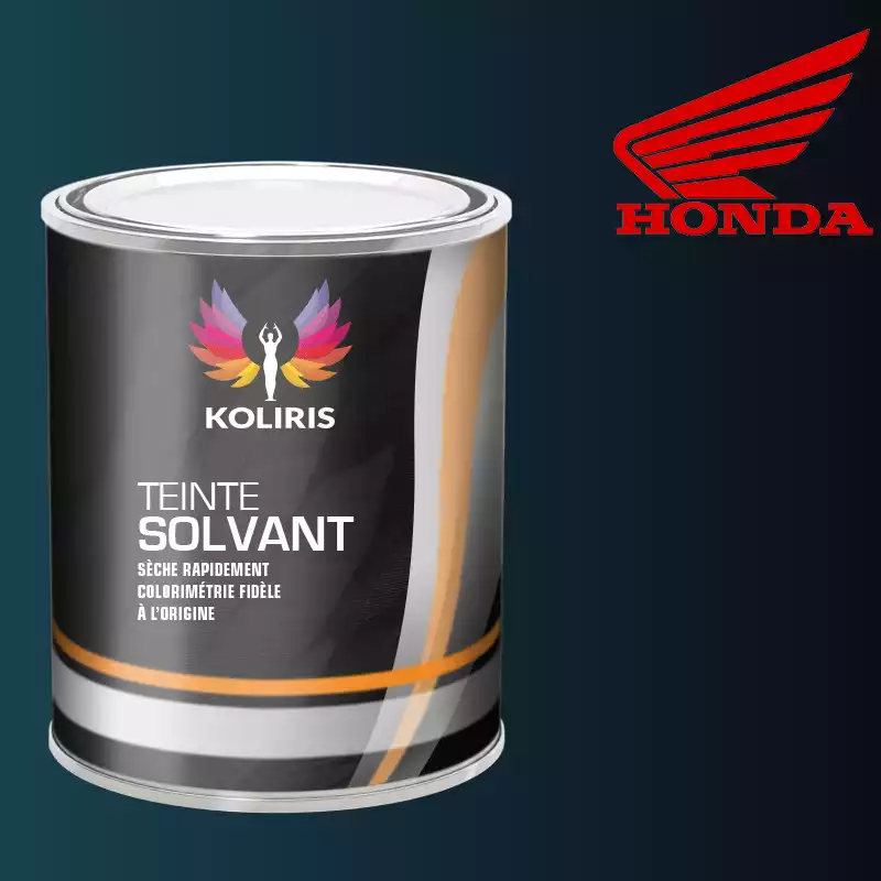 Peinture moto solvant Honda Moto