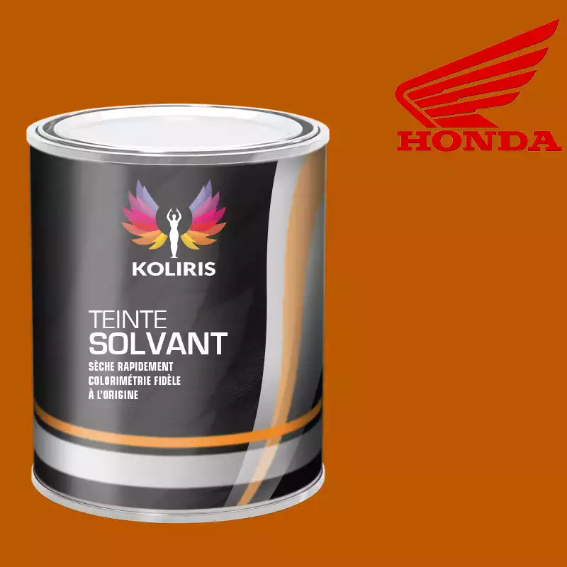 Peinture moto solvant Honda Moto