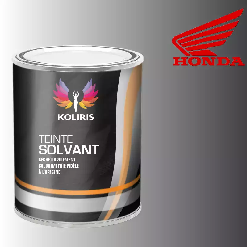 Peinture moto solvant Honda Moto