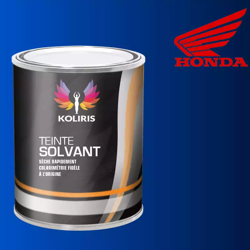 Peinture moto solvant Honda Moto