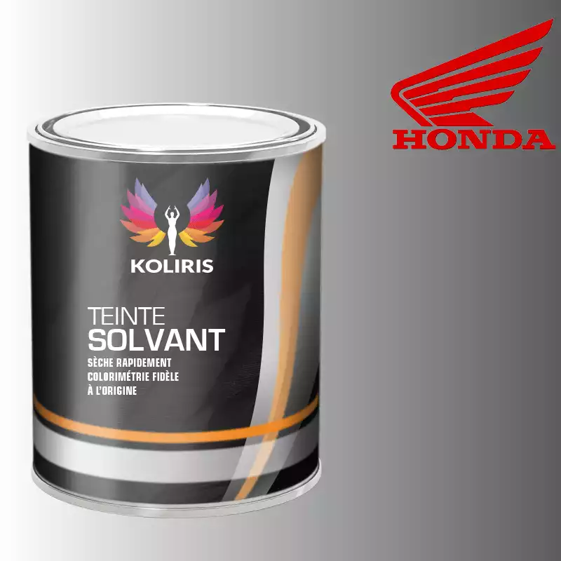 Peinture moto solvant Honda Moto