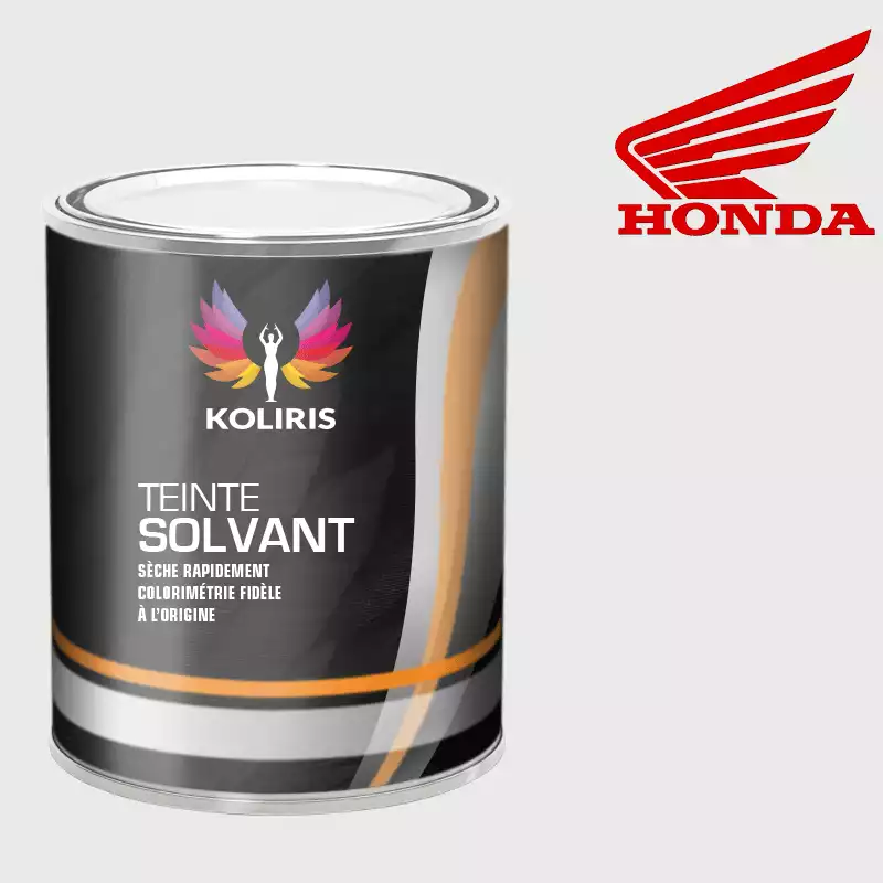 Peinture moto solvant Honda Moto