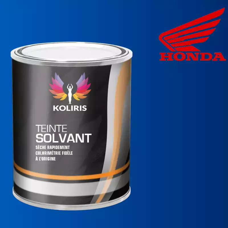 Peinture moto solvant Honda Moto