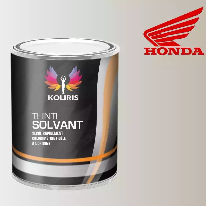 Peinture moto solvant Honda Moto