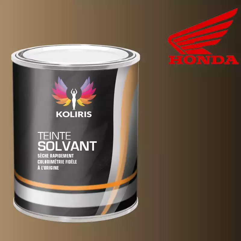 Peinture moto solvant Honda Moto