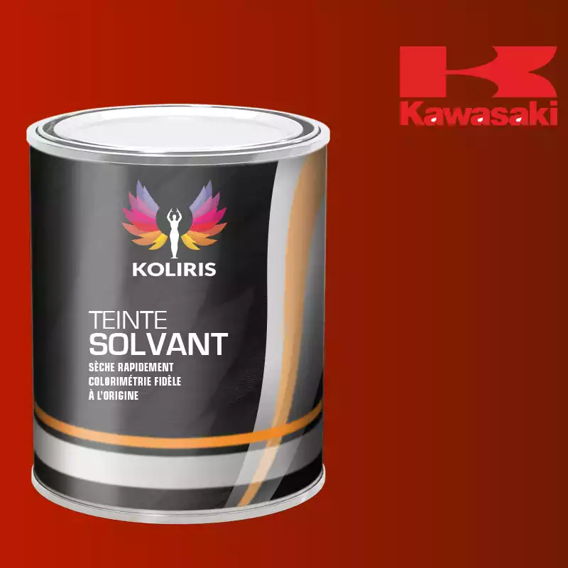 Peinture moto solvant Kawasaki Moto