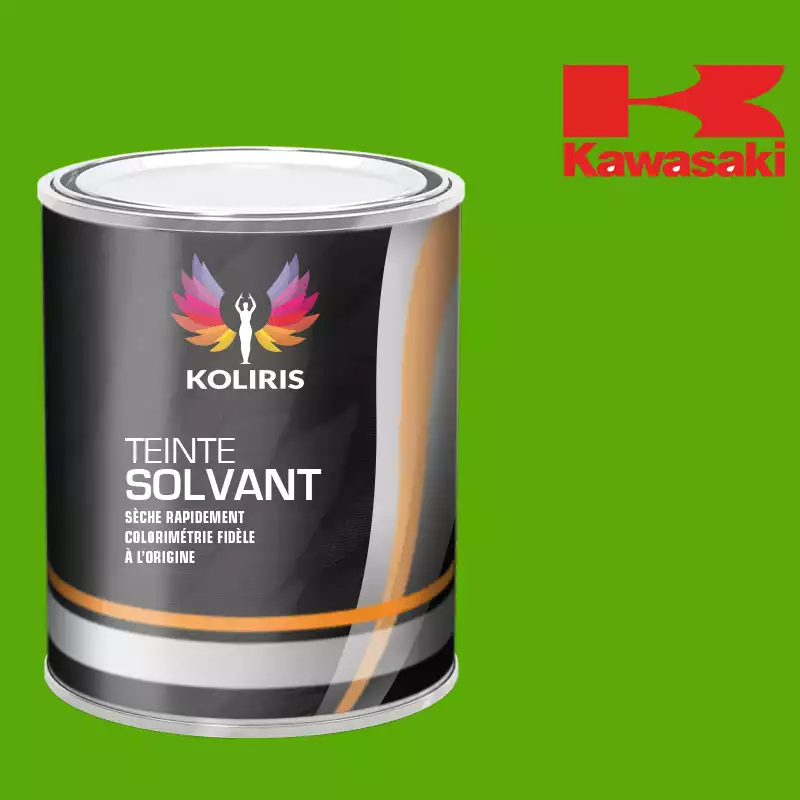 Peinture moto solvant Kawasaki Moto