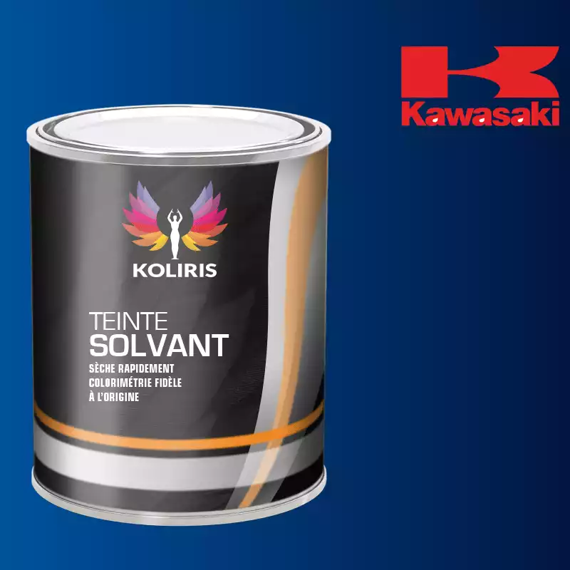 Peinture moto solvant Kawasaki Moto