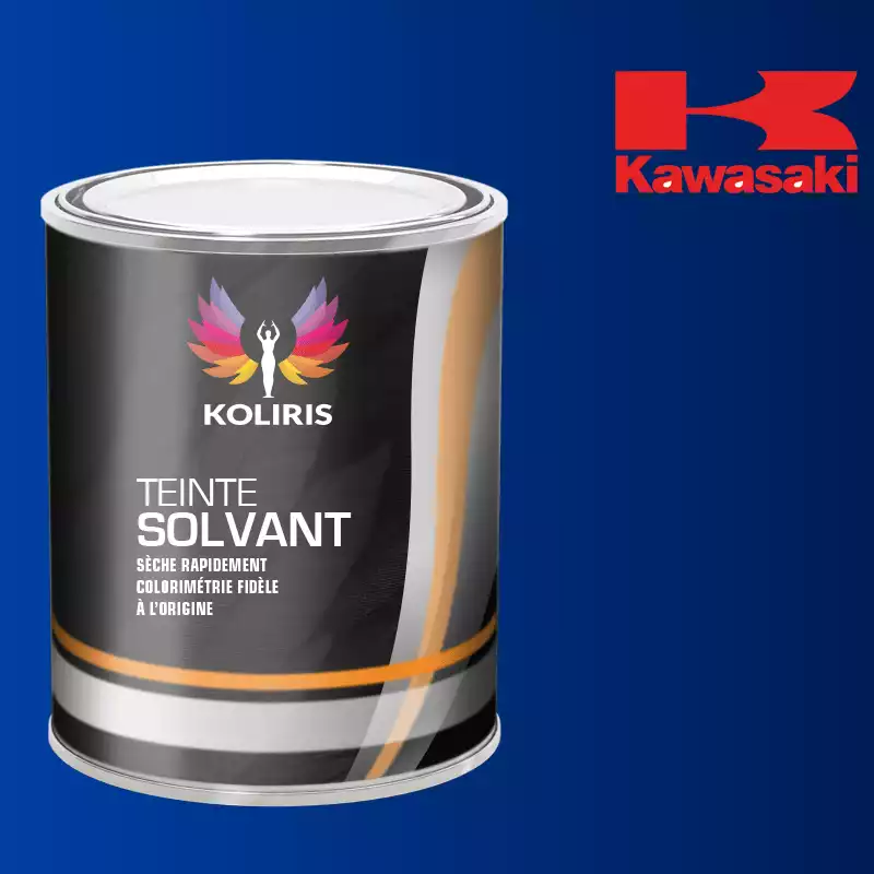 Peinture moto solvant Kawasaki Moto