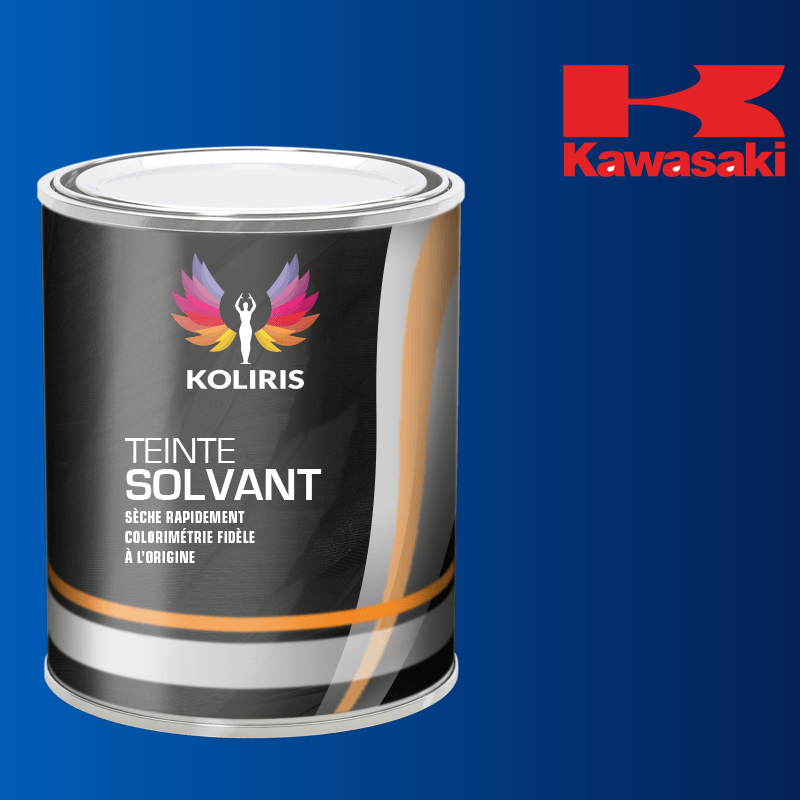 Peinture moto solvant Kawasaki Moto