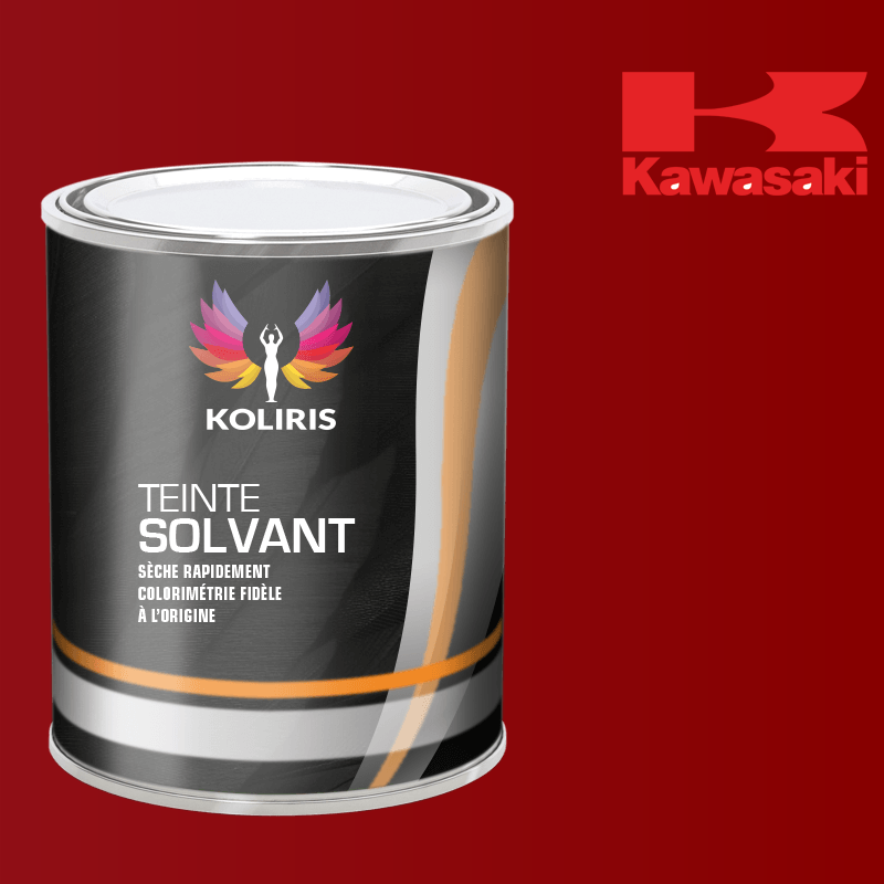 Peinture moto solvant Kawasaki Moto