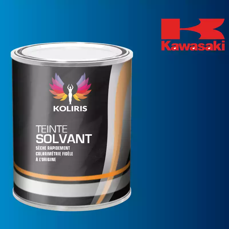 Peinture moto solvant Kawasaki Moto