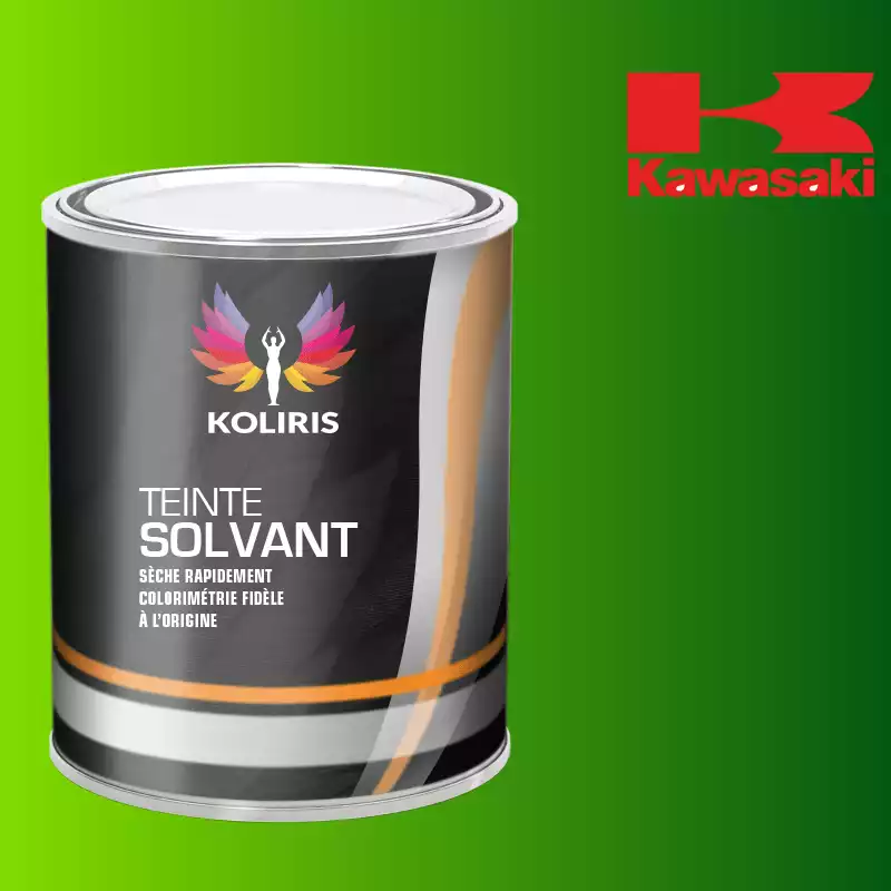 Peinture moto solvant Kawasaki Moto