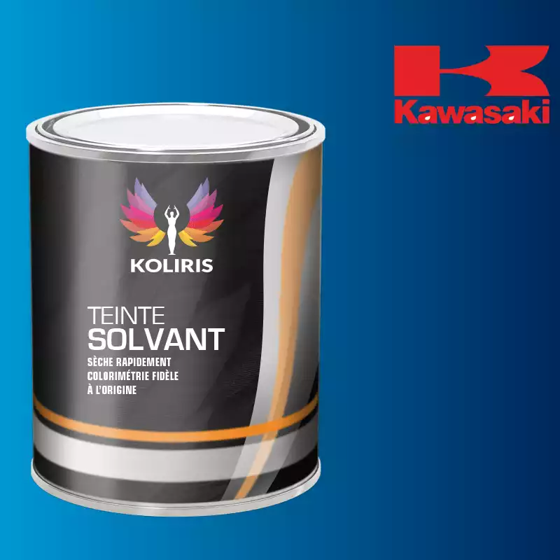 Peinture moto solvant Kawasaki Moto