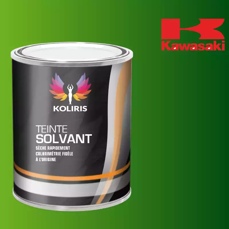 Peinture moto solvant Kawasaki Moto