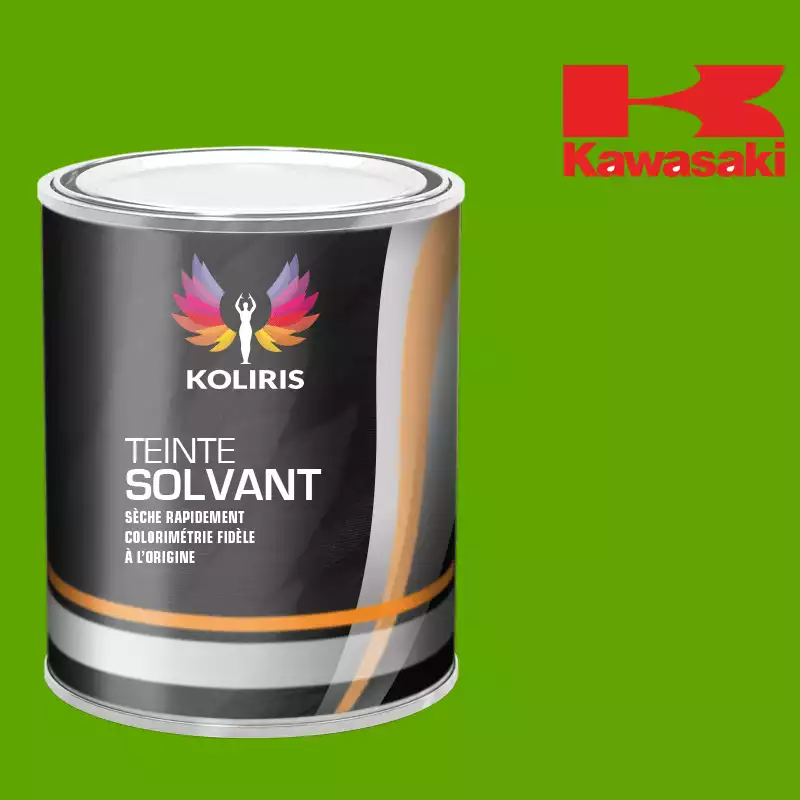 Peinture moto solvant Kawasaki Moto