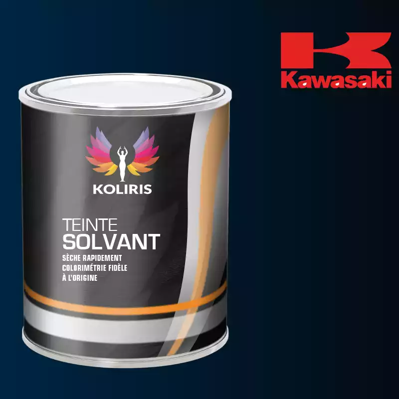 Peinture moto solvant Kawasaki Moto